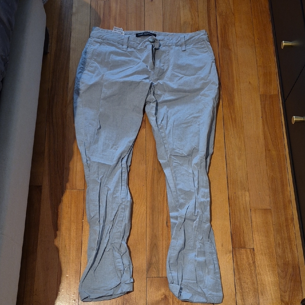Light Gray Casual Pants